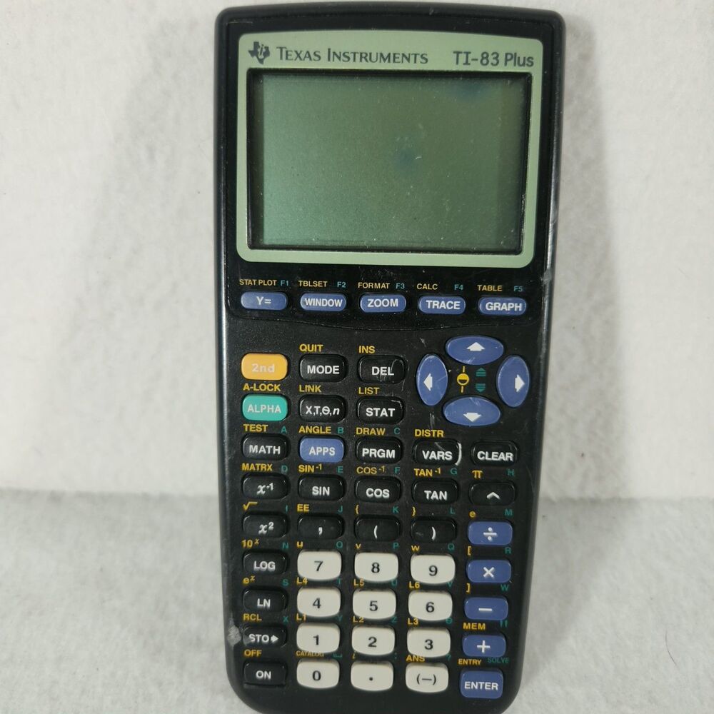 Texas Instruments TI 83 Plus Graphing Calculator - Tested - Picture 5 of 6